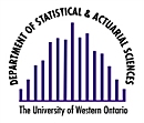 Department of Statistical & Actuarial Sciences Logo